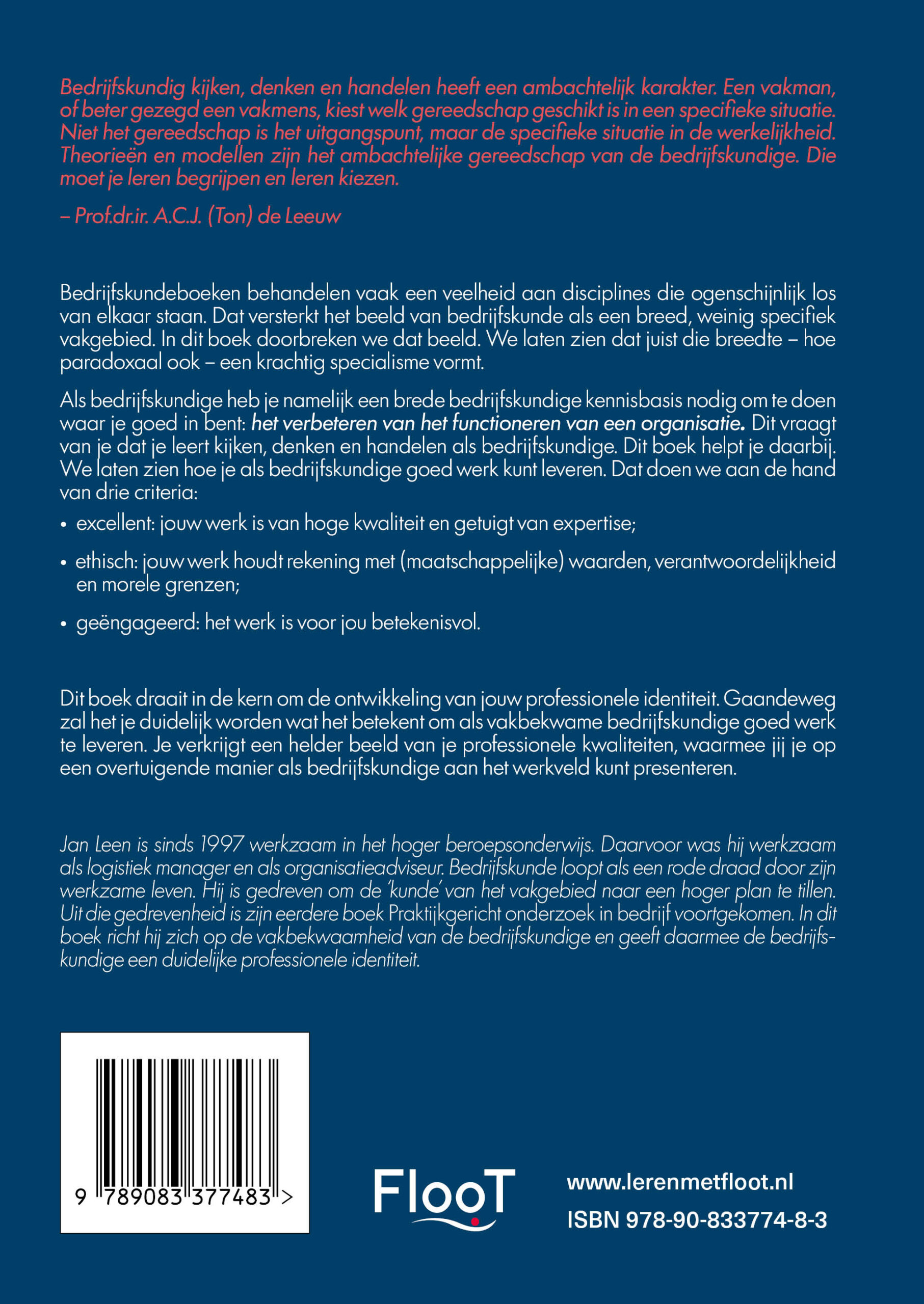BedrijfsKUNDIG - Leren kijken, denken en handelen als bedrijfskundige - Afbeelding 2